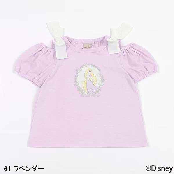 プティマイン　petit main　【Disney】2way肩リボンTシャツ　80-130ｃｍ　2024-04　9642214｜toyofukukids｜09