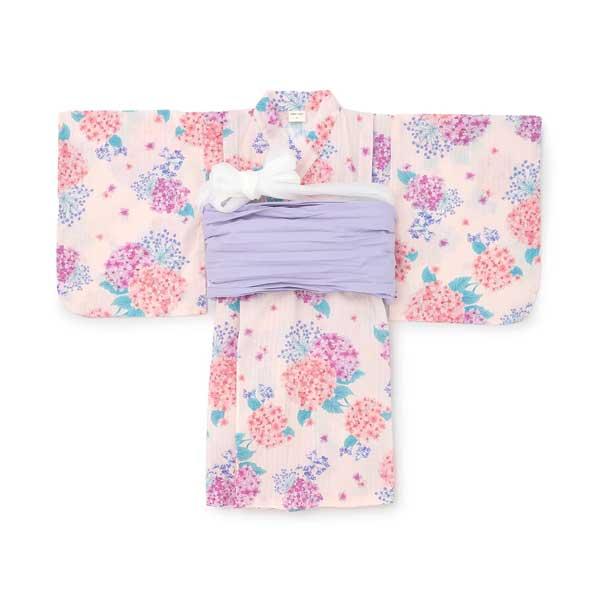 petit main SALE 20％OFF プティマイン petit main 紫陽花浴衣 100