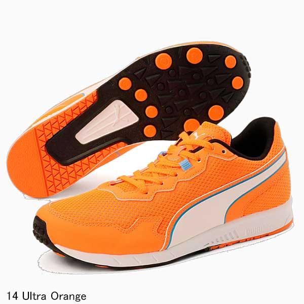 PUMA プーマ スピードモンスター PL スニーカー 22cm 22.5cm 23cm 23.5cm 24cm 195364 ジュニア 2023SP (02)Black (13)Navy (14)Orange (15)Gray｜toyofukukids｜03