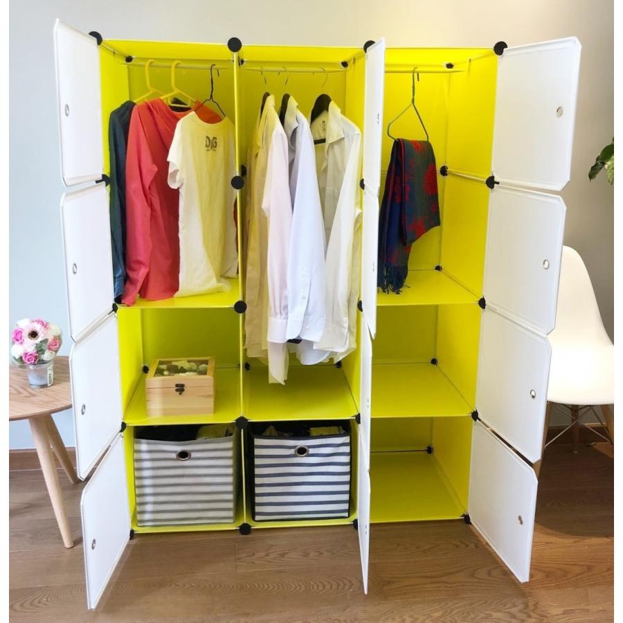 収納家具 組立式 クローゼット ワードロープ 衣装ケース タンス ラック