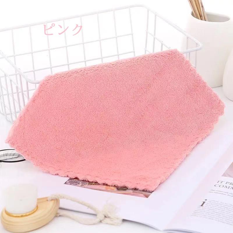 マイクロファイバーミニタオル ハンドタオル 軽い触感 速乾性 ふわふわ