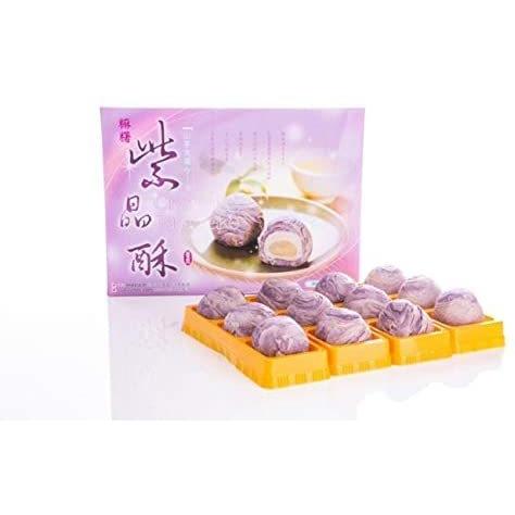 Duntai 紫晶酥 タロイモケーキ 餅入り 台湾 12個入 お土産 100 品質保証