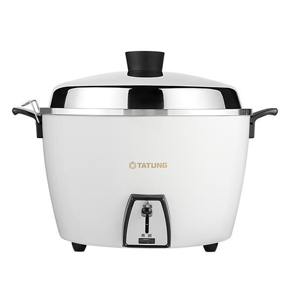 大同 電鍋 電気釜＞ホワイト色 オールステンレス 炊飯器 10合(10人分)