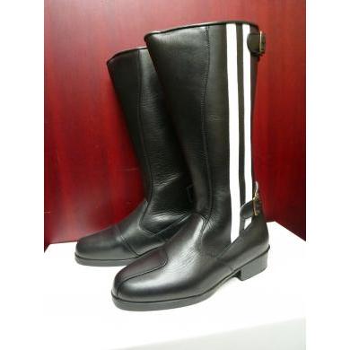 トーヨコ （東横） ビンテージ ロングブーツ 白ライン 25.5cm 国産 本 