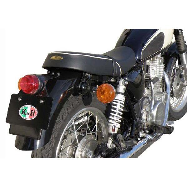 K&H K&H SR400/500 リヤフェンダー 深め 丸ランプ R-045 : トーヨコ