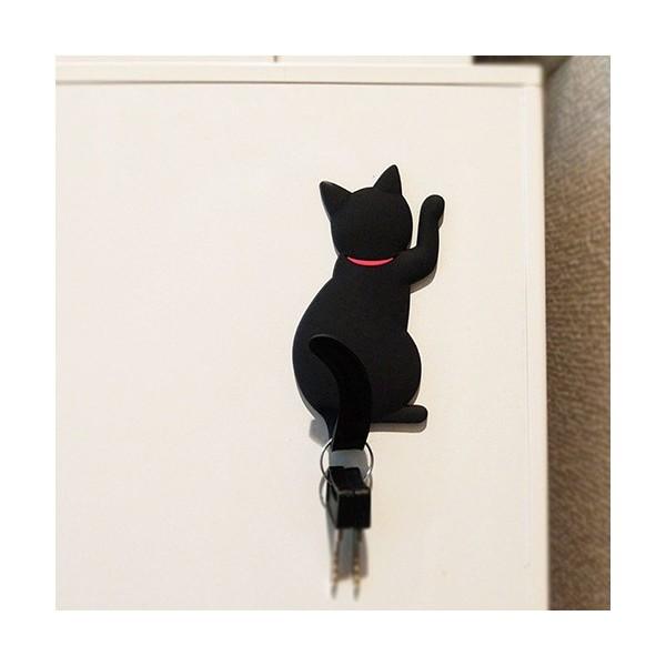 Magnet Hook Cat Tail マグネットフック キャットテイル ネコ かわいい 人気商品ランキング 黒猫 猫雑貨 クロ ねこ