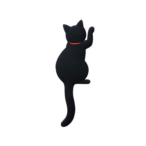 MAGNET HOOK Cat tail マグネットフック キャットテイル【クロ】ネコ ねこ 猫雑貨 かわいい 黒猫｜toyolabo｜02