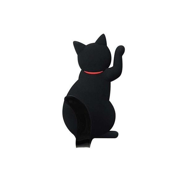 MAGNET HOOK Cat tail マグネットフック キャットテイル【クロ】ネコ