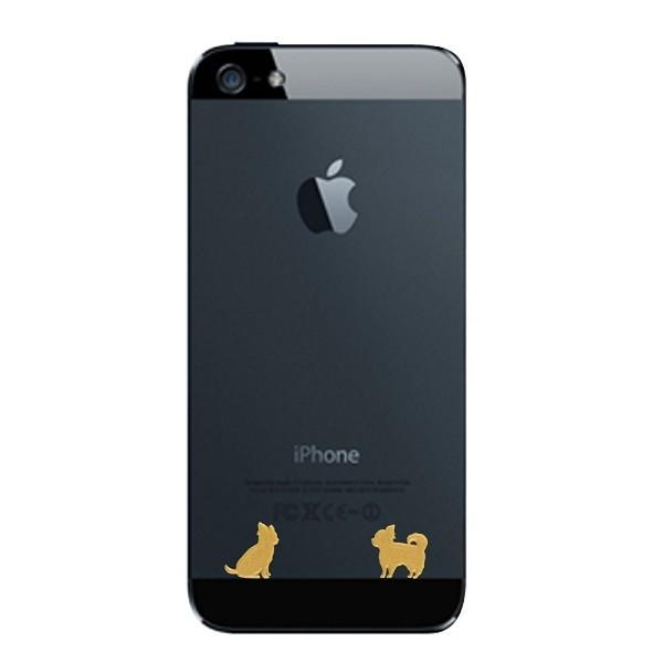 犬 蒔絵シール LOVE DOG チワワ（4匹） 金 : TOYO LABO - 通販