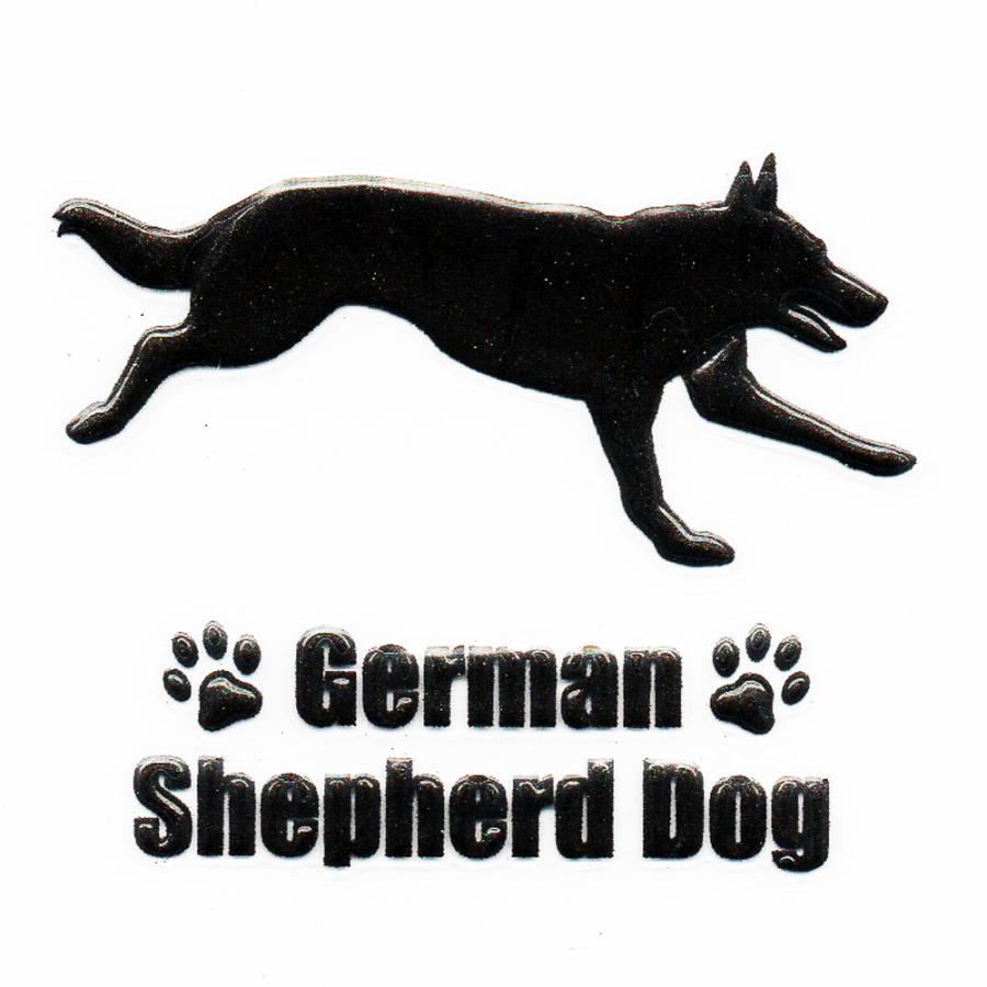 犬 蒔絵シール Love Dog ジャーマンシェパード かけあし 黒 Ms Dog 65bk Toyo Labo 通販 Yahoo ショッピング