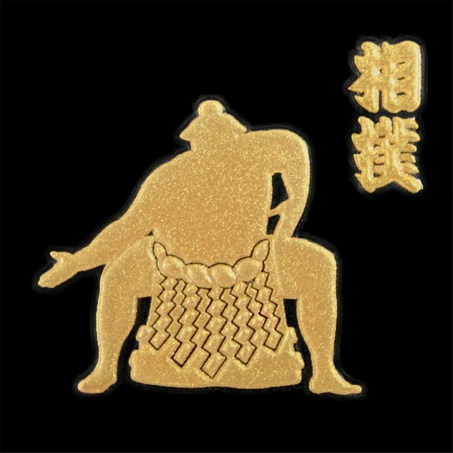 相撲柄の彫金 相撲柄の彫金