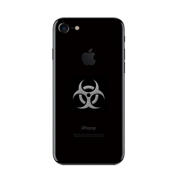 蒔絵 シール 「バイオハザード マーク BIOHAZARD 銀」 : TOYO