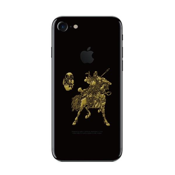 三国志 蒔絵シール 関羽 金 ケータイ スマホ Iphone デコ ステッカー 三国志 三国志演義 蜀 武将 Ms55 San 01gd Toyo Labo 通販 Yahoo ショッピング