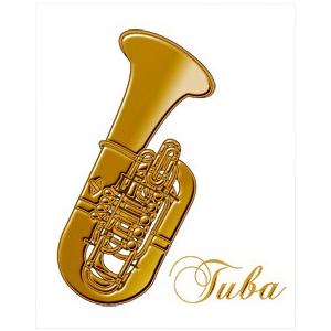 蒔絵シール Musical Instruments テューバ ステッカー 楽器 音楽 Music 16 Ghg Toyo Labo 通販 Yahoo ショッピング