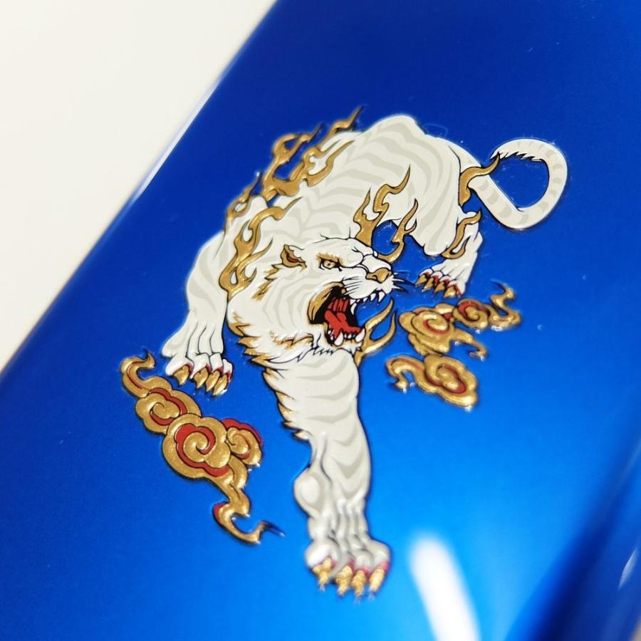 蒔絵シール 「守護神獣絵巻 白虎」ステッカー お守り ご利益