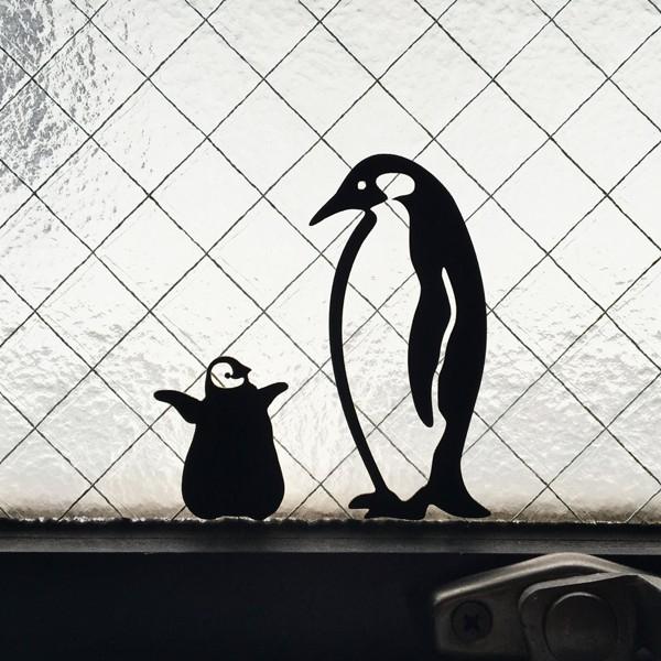 鳥 ウォールステッカー「BIRD L IFE バードライフ（ペンギン