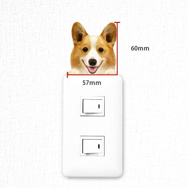 Dog Life Color ドッグライフ カラー コーギーb 犬 カラー ウォールステッカー Ws Dog 17c Toyo Labo 通販 Yahoo ショッピング