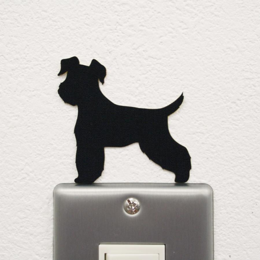 犬 ウォールステッカー Dog Li Fe ドッグライフ ミニチュアシュナウザー 横向き スイッチ ステッカー Ws Dog 19s Toyo Labo 通販 Yahoo ショッピング