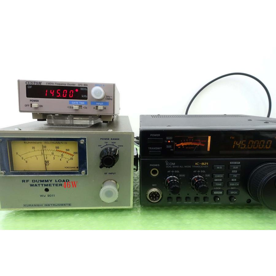 ICOM IC-821D 動作品 IC-821D【ICOM】144/430MHz(オールモード)40/35W 動作品