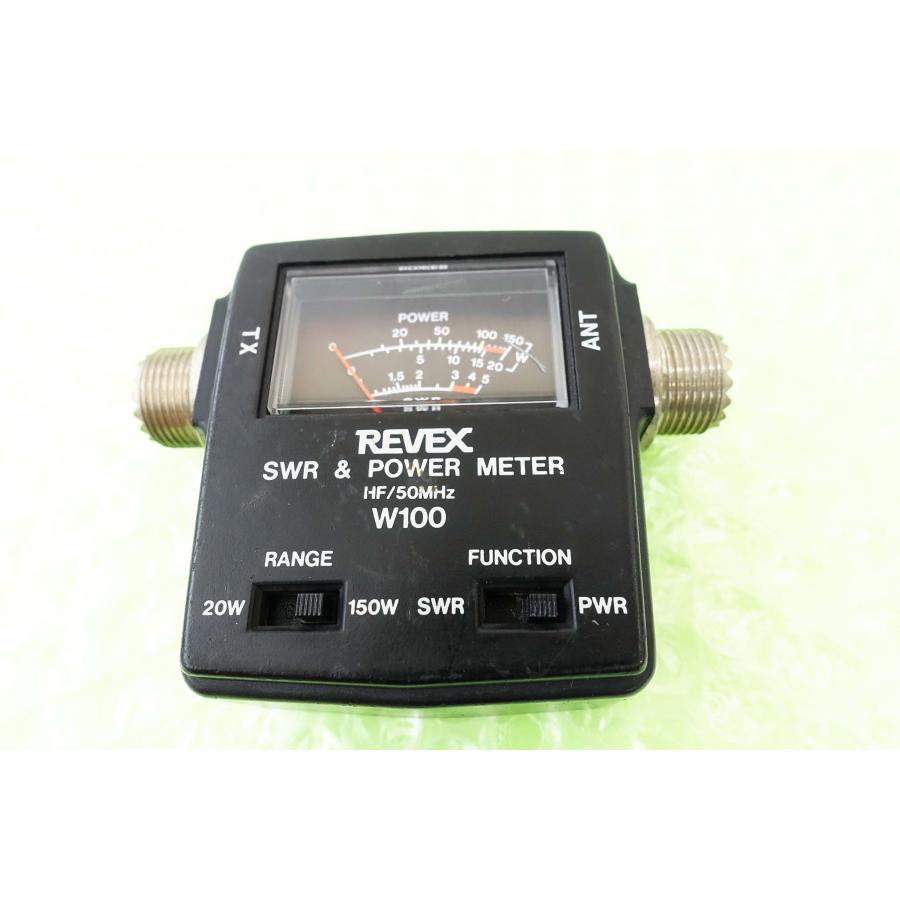 W100【REVEX】1.6〜60MHz (手のひらサイズSWR・POWER計）現状渡し品