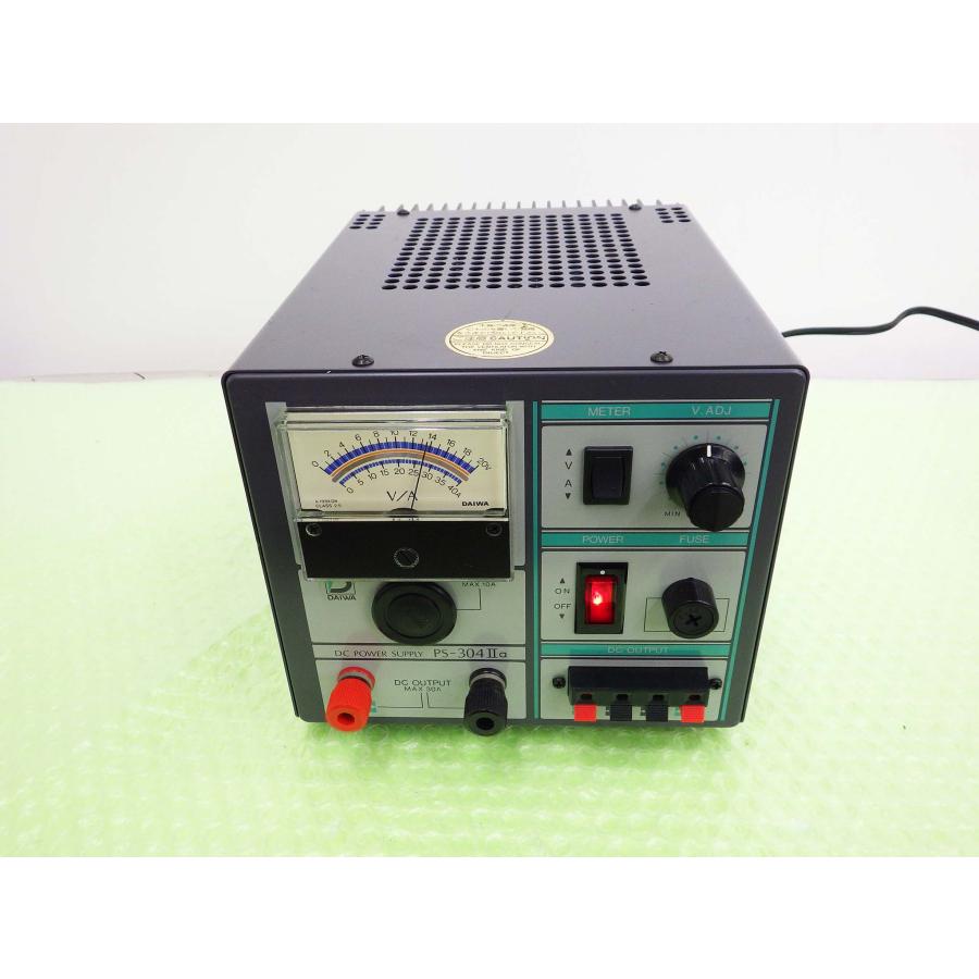 PS-304IIa【DAIWA】直流安定化電源DC1〜15V/Max30A 整備品 優良中古品