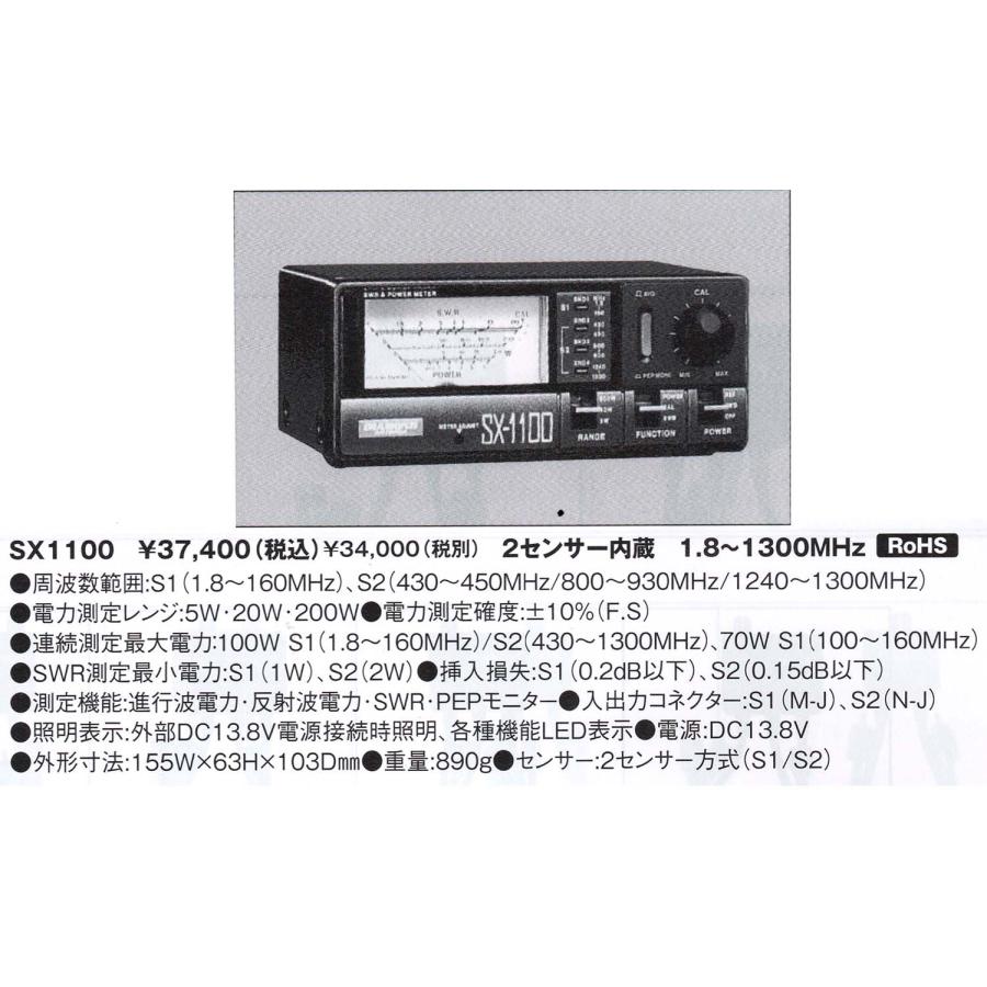 【特価】SX-1100　DIAMOND　SWR SX1100 | 第一電波工業(DIAMOND) | 無線機・トランシーバー