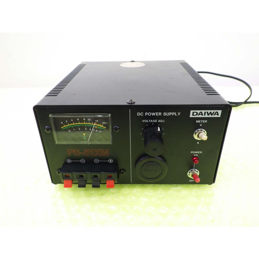 【匿名配送】バズリウムオーデション2025 成功、失敗コンプセット PS-51XM【DAIWA】直流安定化電源DC9〜15V/連続5A 整備品 動作品