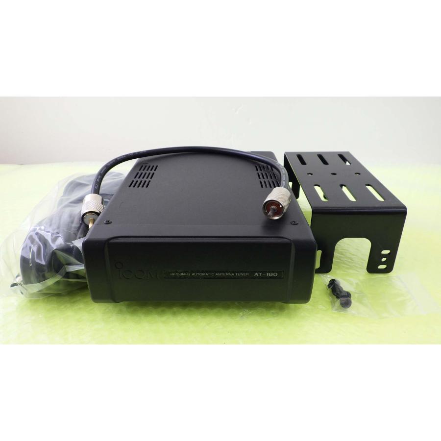 アマチュア無線関連  TRIO AT-180アンテナチューナー AT-180【ICOM】HF/50MHz（オートアンテナ・チューナー）OPC-598(7M