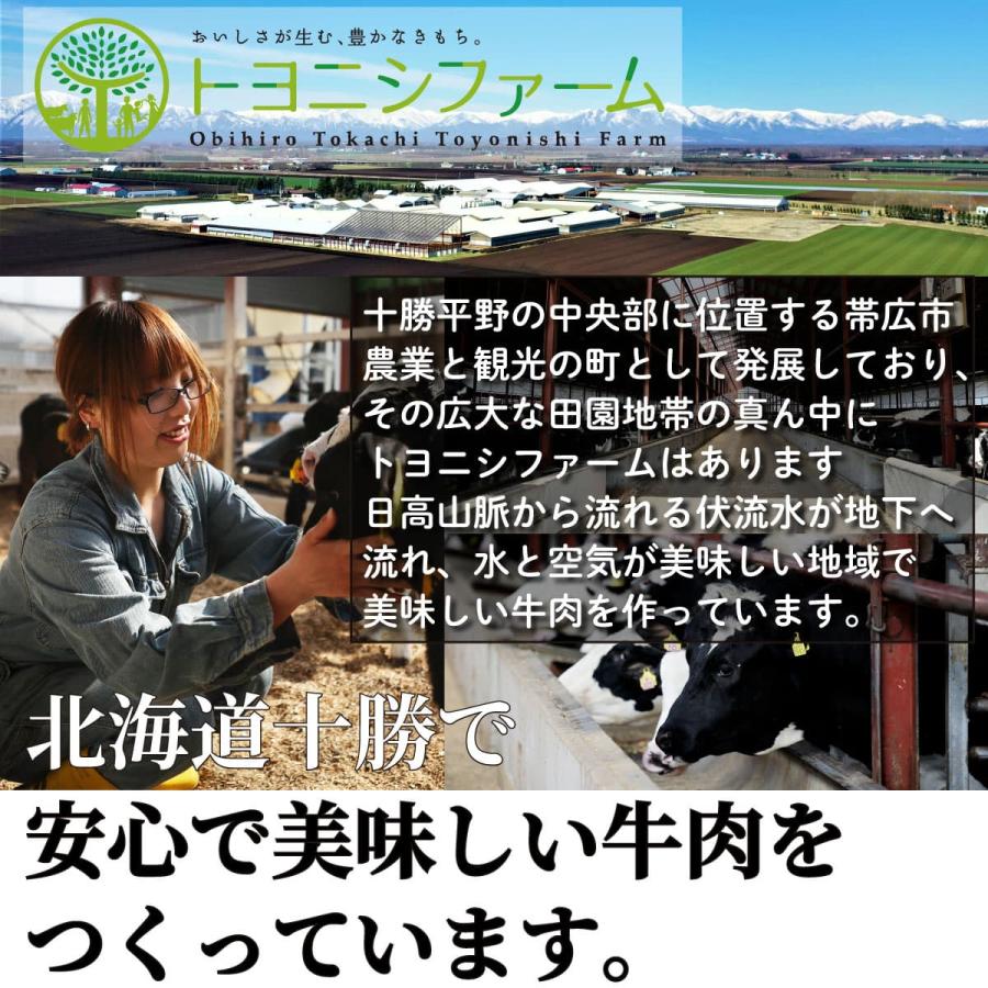 豊西牛煮込み用　250ｇ　トヨニシファーム　冷凍 国産牛　北海道十勝帯広産　赤身肉　十勝産ブランド牛　豊西牛 | 豊西牛 | 04
