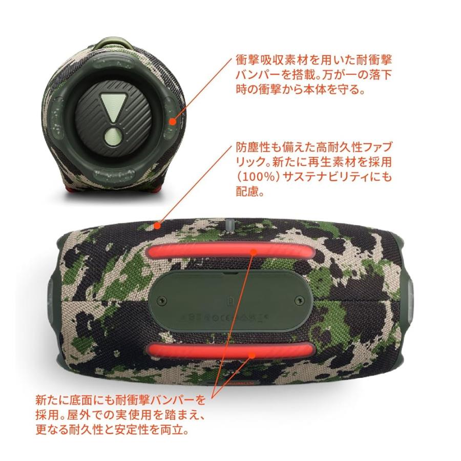 JBL XTREME 4 ポータブルBluetoothスピーカー 防水・防塵