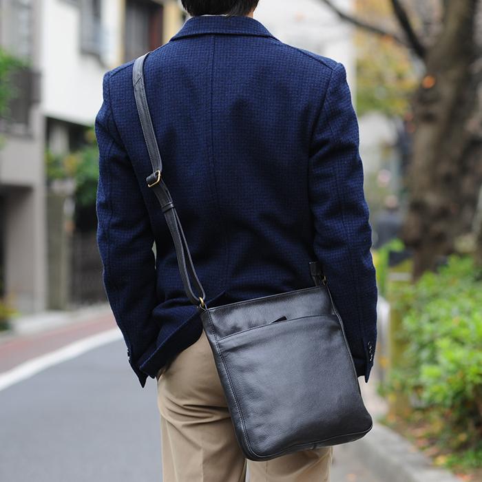 平野鞄 ショルダーバッグ メンズ B5 縦型 本革 小さめ ソフト 軽量 かっこいい おしゃれ 通勤 旅行 A6419 栃木レザー 日本製キーストラップ A6419 ビジネス豊岡の鞄 通販 Yahoo ショッピング