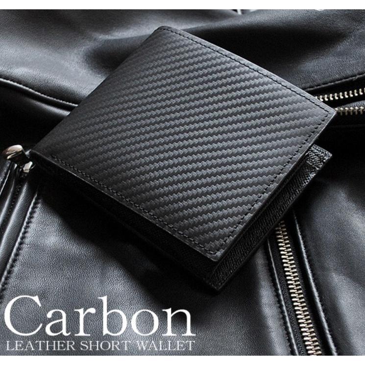 カーボンレザー×グレインレザー折財布 BS-66314BK 軽量 耐久性 撥水性 ビジネス カジュアル 高級感 人気商品 売れ筋 バカ売れ I059343