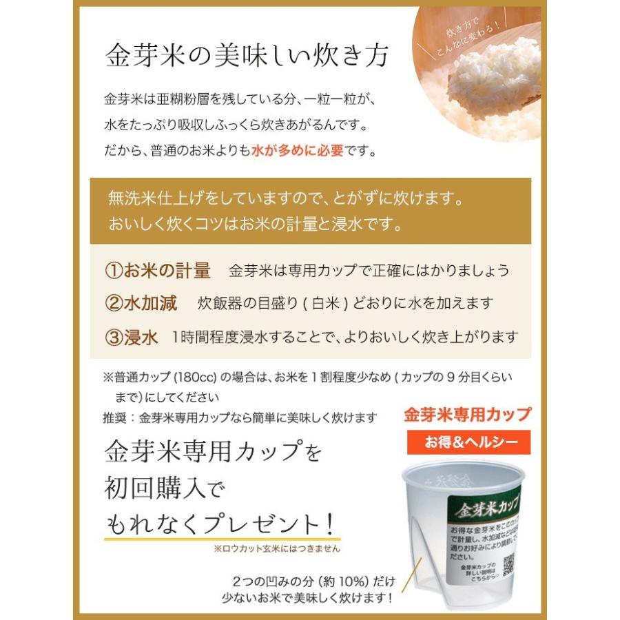 金芽米 無洗米 長野県産 あきたこまち 5kg 令和5年産 送料無料 きんめまい｜toyorice｜11