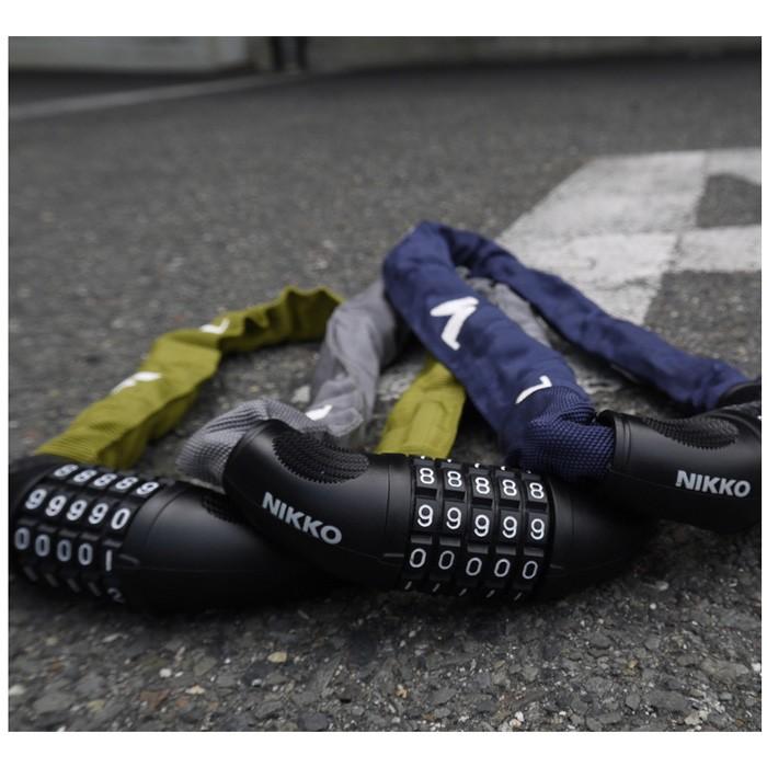 ニッコー（NIKKO） 自転車 鍵 NIKKO N661C750 5桁可変ダイヤル式 