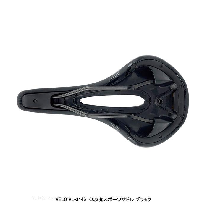 VELO VL-3446 低反発スポーツサドル ブラック 店頭受取(送料 VELO VL-3446 低反発スポーツサドル ブラック 店頭受取(送料