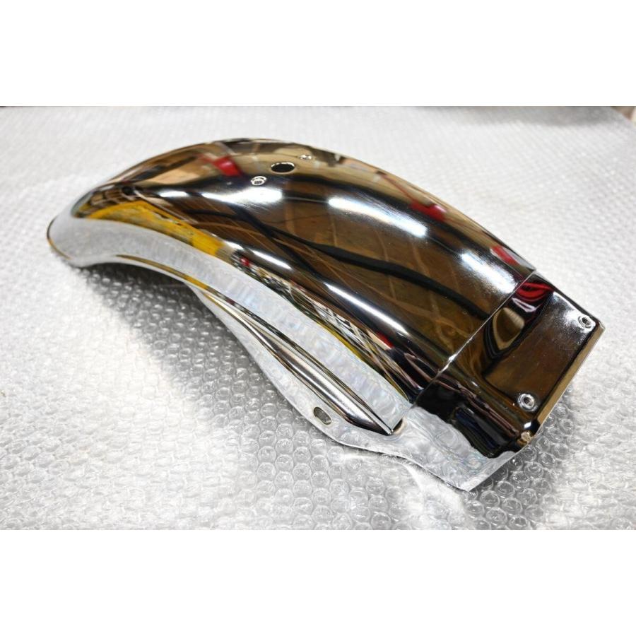 HONDA CB400Fリアフェンダー MRSエムテック中京製 新品 エムテック中京 H-080 新品 CB400F Four メッキ リアフェンダー MRS