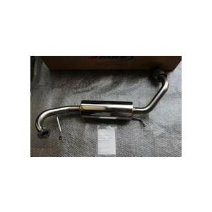 ジムニー J-017 新品 MRS製 JB64用 ステンレス リアマフラー 車検対応 