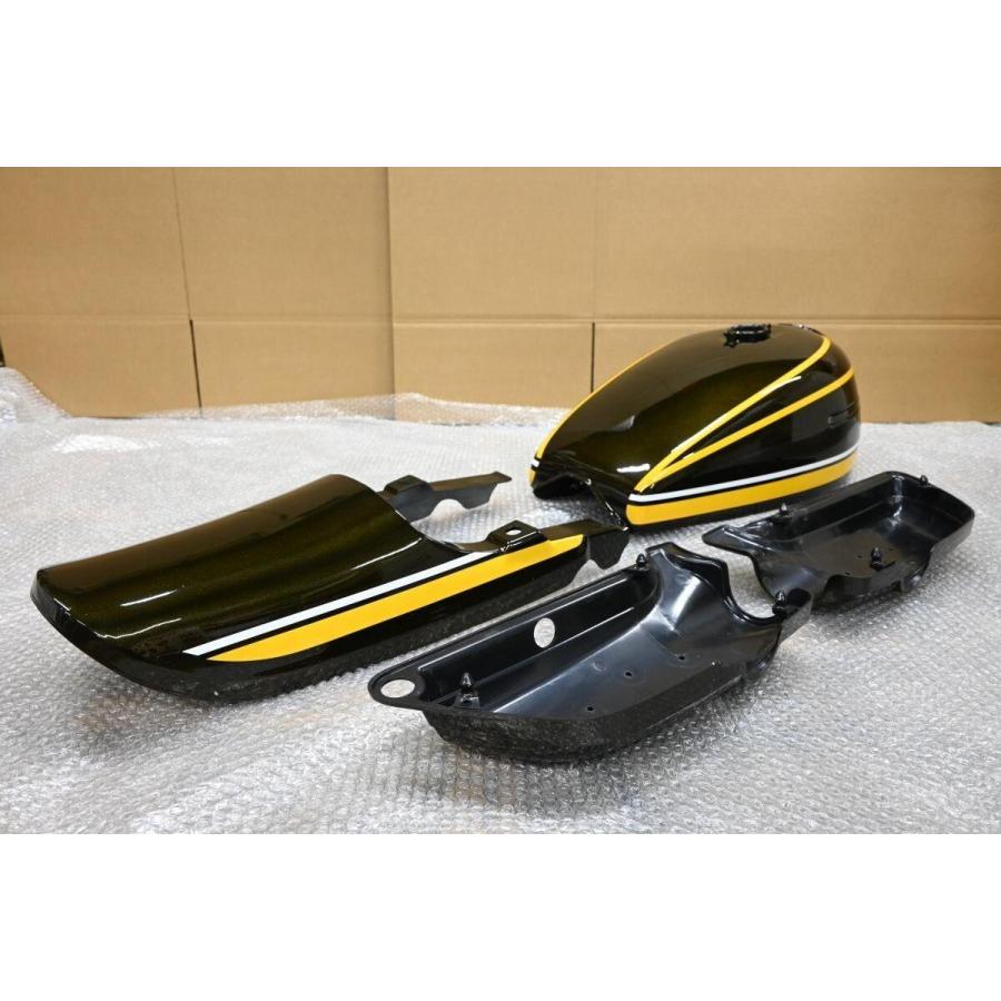 K-059 新品 Z1 Z2 750RS ロングピッチ イエロータイガー 外装 K-059 新品 Z1 Z2 750RS ロングピッチ イエロータイガー 外装