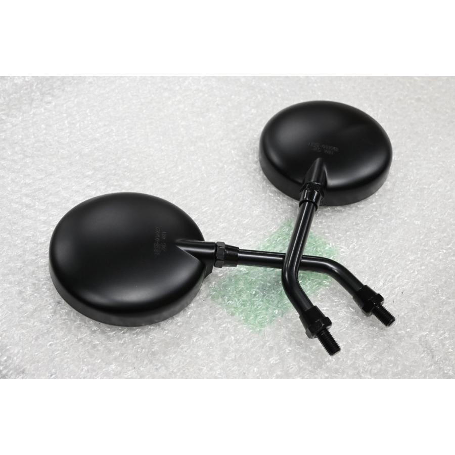 エムテック中京 K-161 新品 Z1 Z2 750RS ブラックミラー 左右セット 