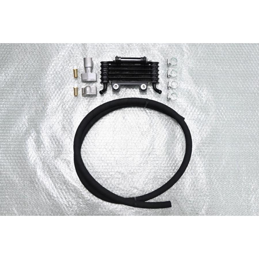 オイルクーラーとホースセットZ2.Z1用 カワサキ K-248 新品 Z1 Z2 Z1R FX 純正タイプ 布巻ホース