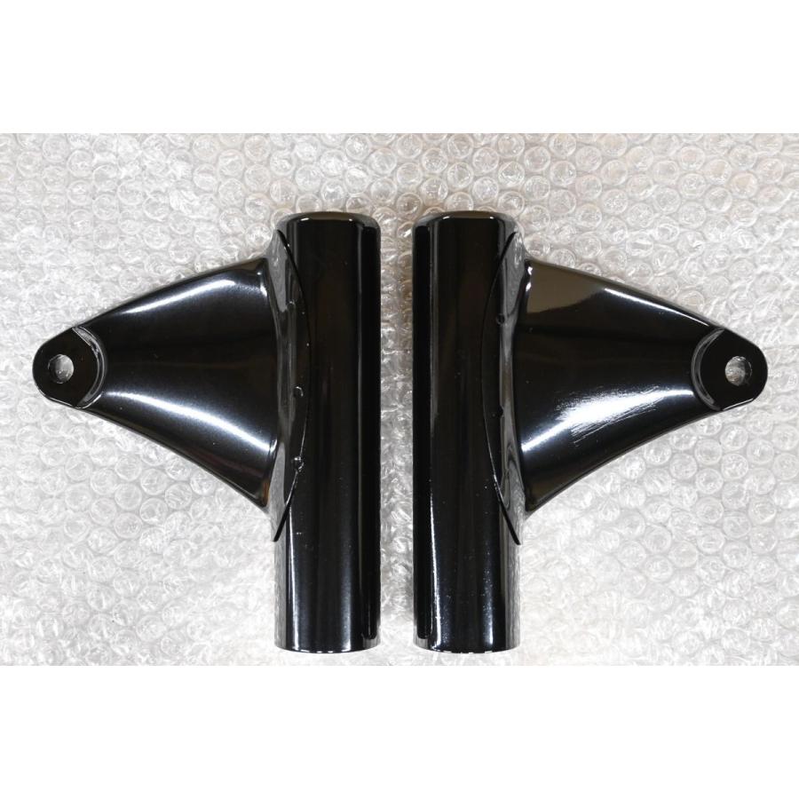 【新品】KH400 KH250 マッハ　カワサキ純正ライトステー カワサキ（Kawasaki） K-256 新品 500SS H1 ライトステー 黒 検
