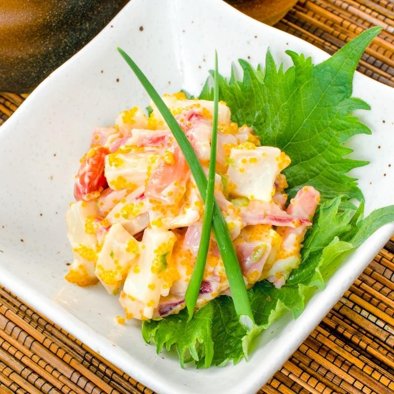 ほっき貝入り海鮮サラダ 0g 3パック ホッキ貝 ほっき貝 北寄貝 Kaisen Salada 3p 豊洲市場 Jp マグロ ウニ カニ通販 通販 Yahoo ショッピング