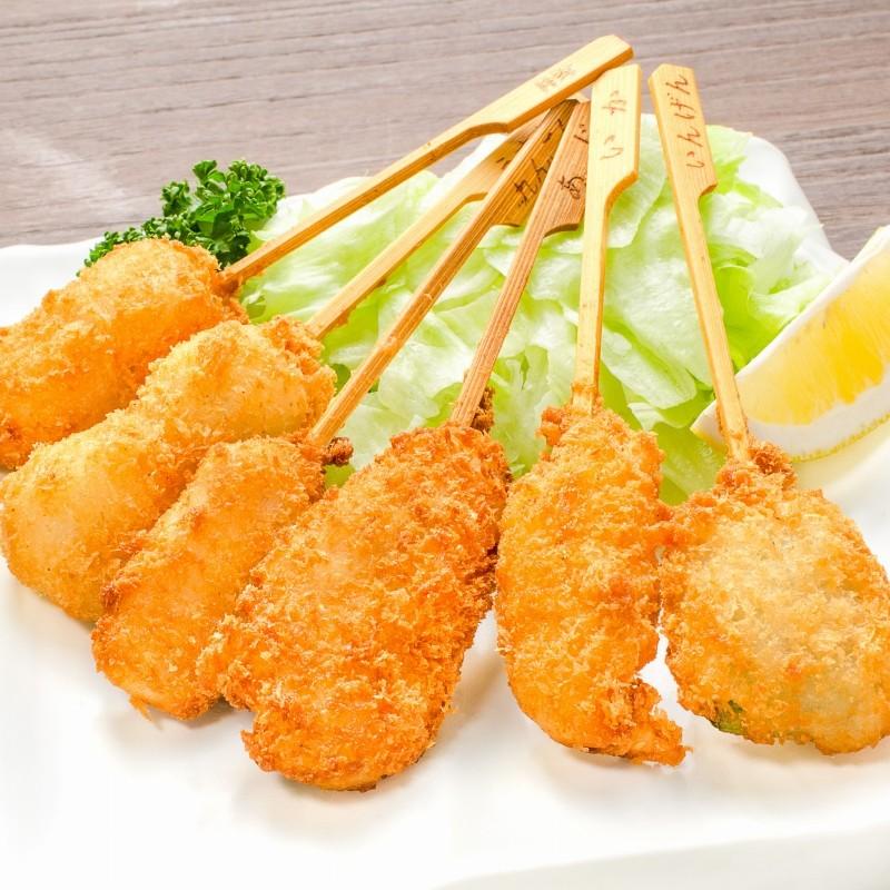 串揚げ 串かつ 串カツ バラエティーセット 合計 60本 12本×5パック : 豊洲市場.jp うに かに まぐろ 海鮮グルメ - 通販 ...