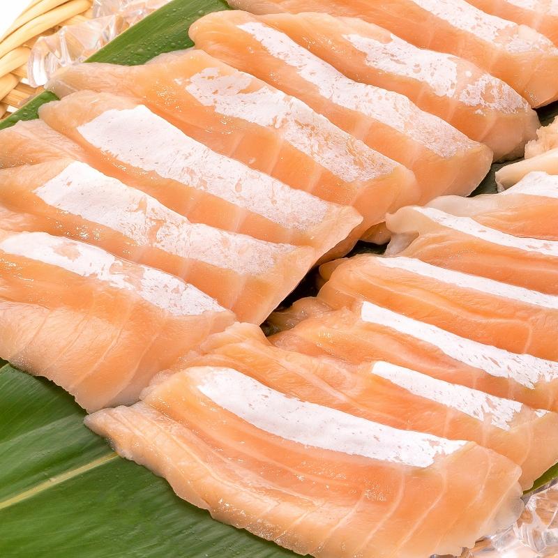 ネタ(サーモン)はまち