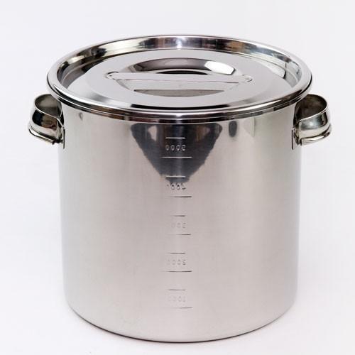 UK 18-8ステンレス キッチンポット 目盛り付き 20cm : 厨房器具の専門