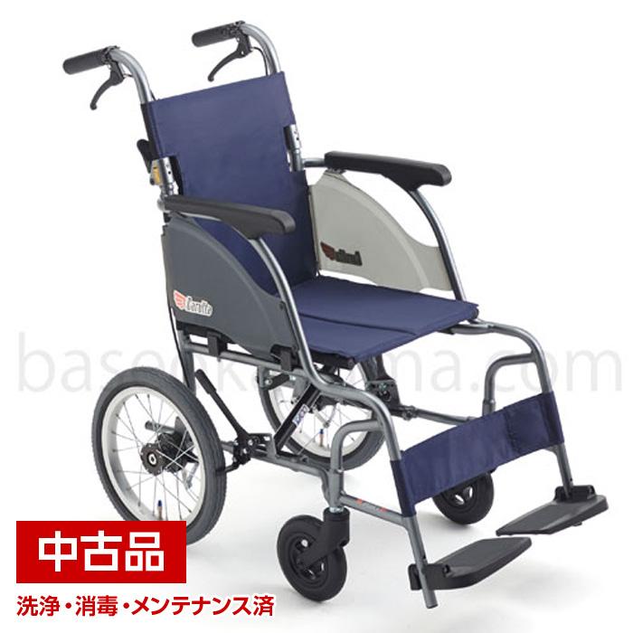 未使用近い RADICAL MP2本セット（G2） 中古】ミキ カルッタ 介助 CRT-2 ハイポリマータイヤ仕様 A-16 車いす