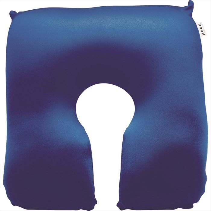 MOGU 尾骨を浮かすシートクッション 青 525 カバー付き 車椅子