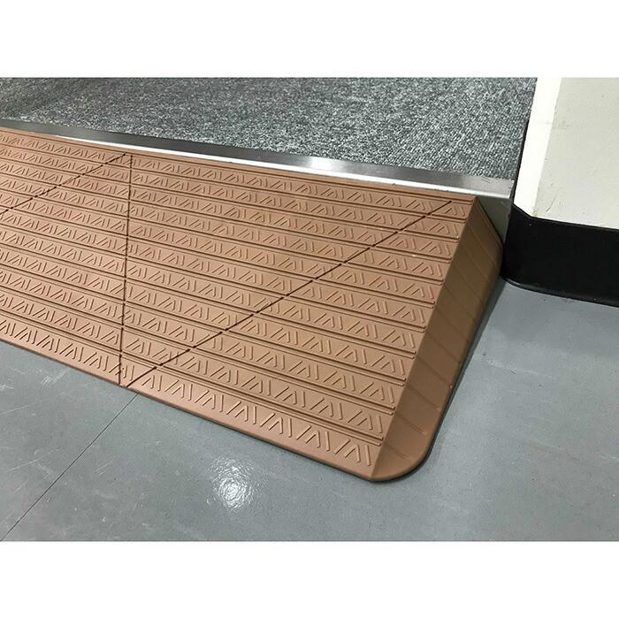 豊通オールライフ Vスロープ 幅76cm 高さ1.0cm VS7610 スロープ 車椅子
