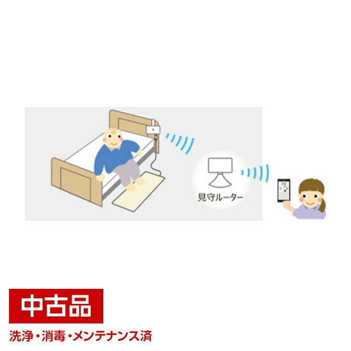 【中古】テクノスジャパン 家族コール ワイド A HKW-1A 徘徊感知器 介護 中古 見守り みまもり 在宅 音 メール 【代引不可】の画像