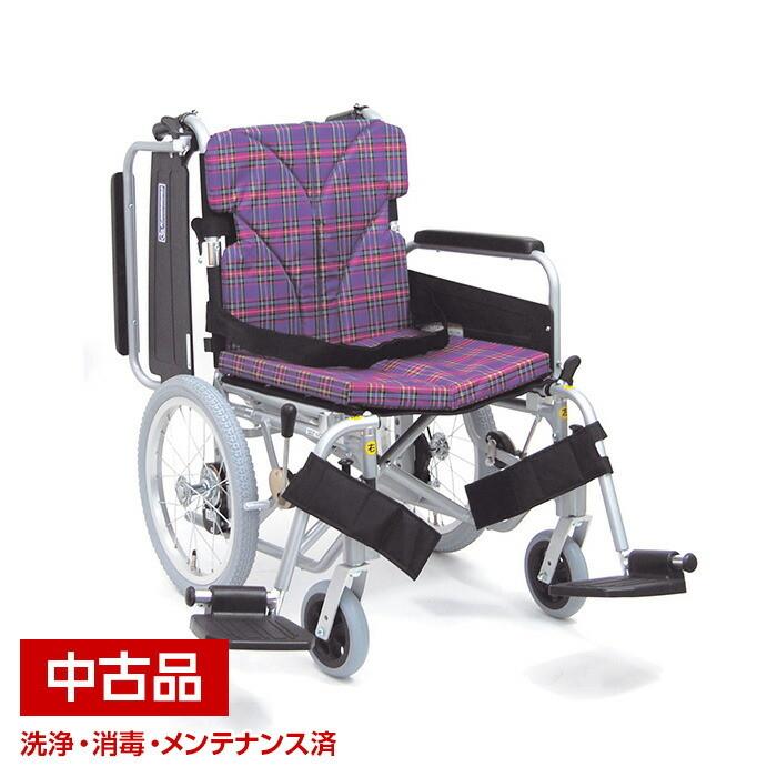 中古】カワムラサイクル KA816-40B 介助用 介助 多機能タイプ 低床 LO